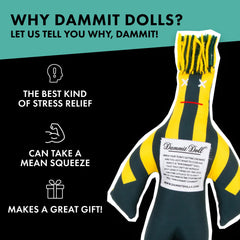 Dammit Doll fan gift emphasizes humor and quick frustration relief at gatherings.