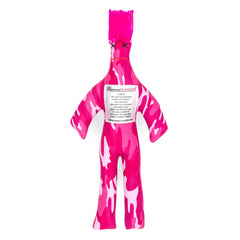 Dammit Doll Limited Edition Cancer Doll front view for stress relief and laughter