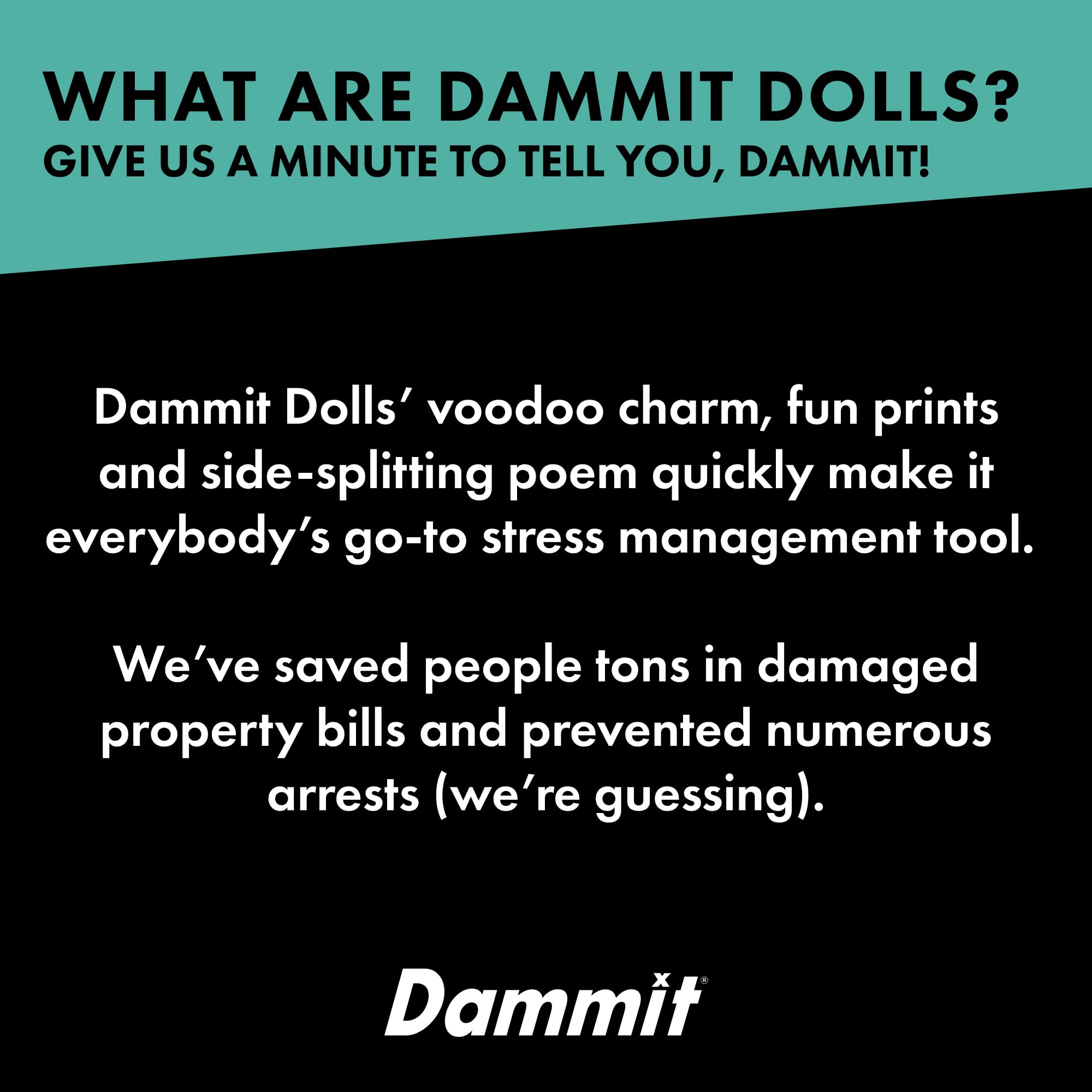 Dammit Doll random color design suits gifts for sports lovers.