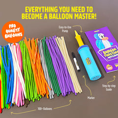 Dan&Darci balloon art sparks creativity and improves fine motor skills in kids