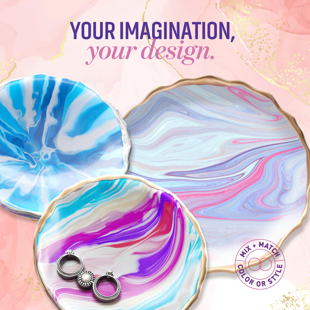 Dan&Darci Craft 'n Clay Jewelry Dish kit learning guide simplifies step-by-step crafting.