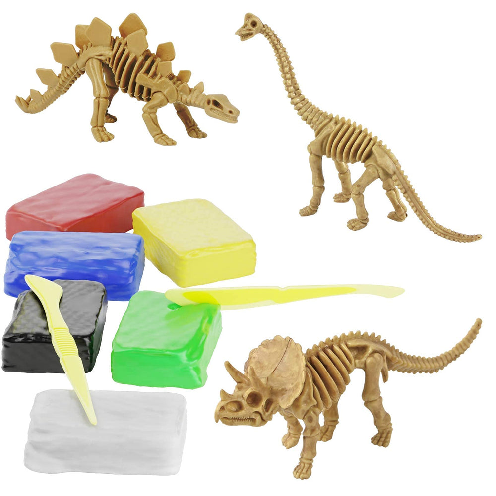 Dan&Darci Dino Models kit instruction guide helps kids craft.
