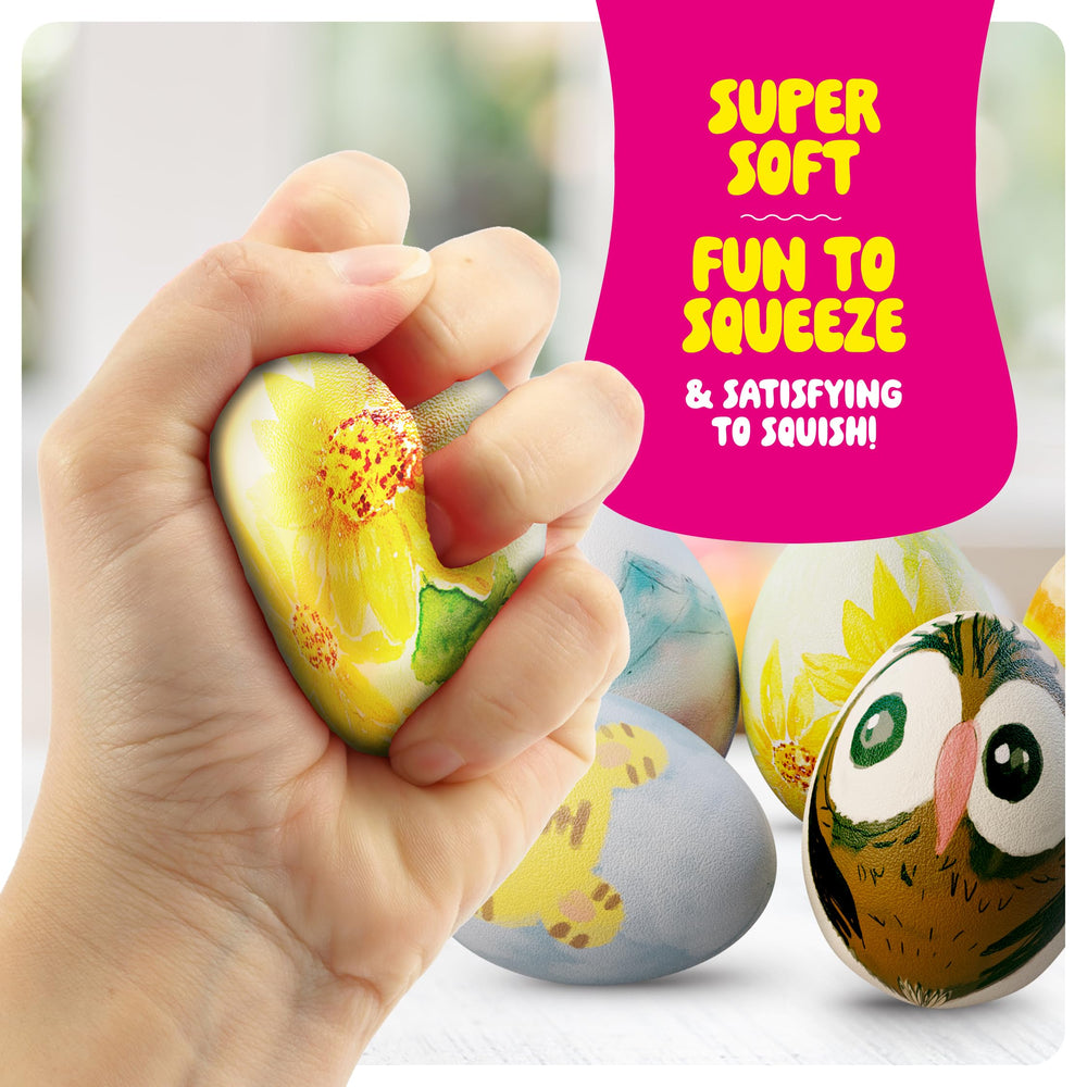 Dan&Darci Easter Egg Squishy Paint Kit fabric paints with durable color adhesion