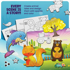 Dan&Darci foil art kit instruction guide for easy crafting.