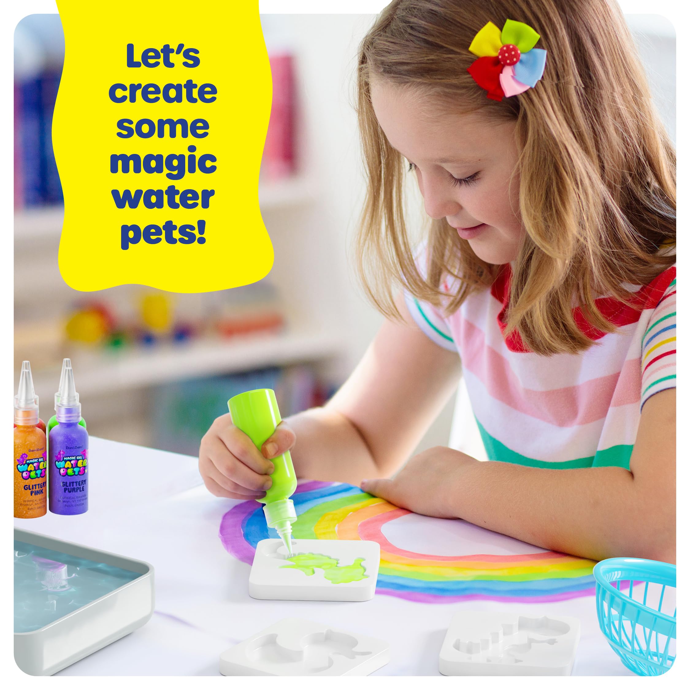 Dan & Darci Aqua Fairy glitter gels enhance magical water pets