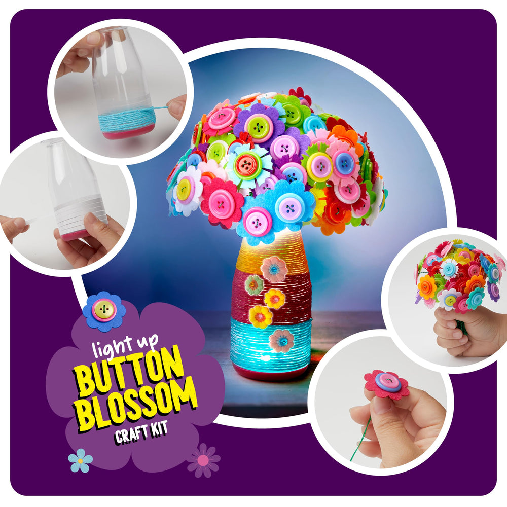 Dan&Darci LED multi‑color vase lights up during playtime