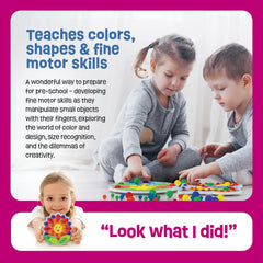 Dan & Darci Pom Pom Inserts showing reusable design slots for endless play.