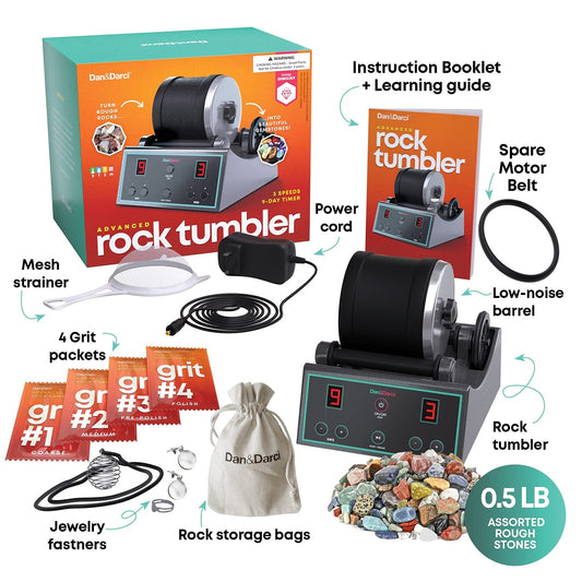 Dan & Darci three-speed control for adjustable tumbling results