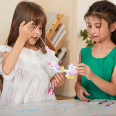 Dan&Darci unicorn craft kit rainbow bracelet for bright, personalized jewelry.
