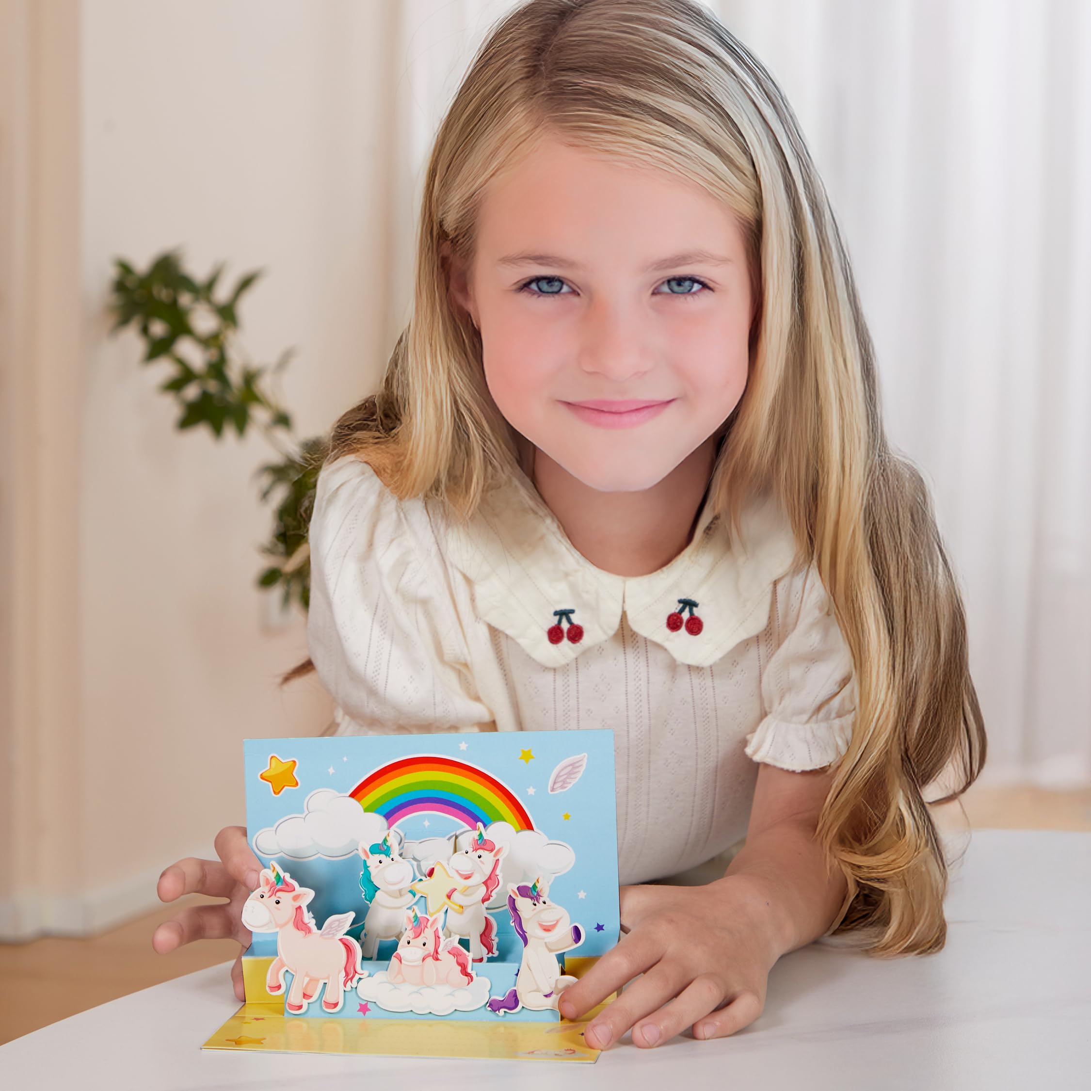 Dan&Darci unicorn craft kit rainbow hair clip for vibrant styles.