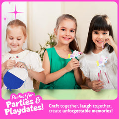 Dan&Darci unicorn craft kit sparkly headband for colorful, creative accessories.