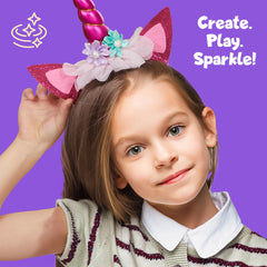 Dan&Darci unicorn craft kit wind chime creates cheerful room décor.