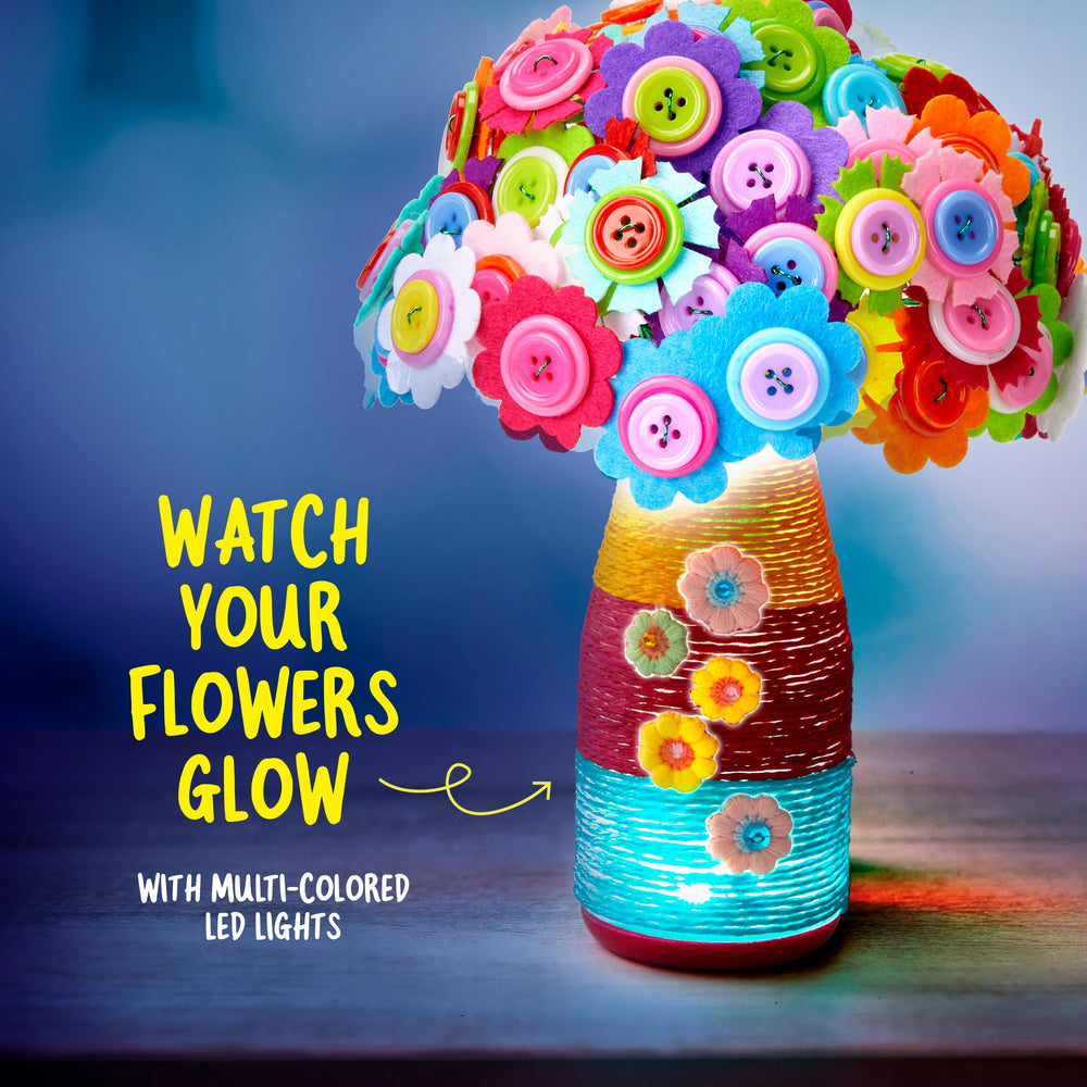 Dan&Darci USB‑C rechargeable vase for continuous illumination