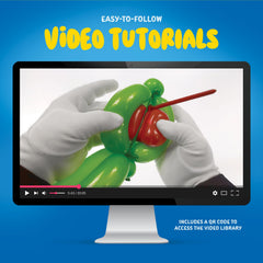 Dan&Darci video tutorials guiding every balloon design for confidence