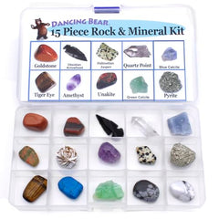 DANCING BEAR goldstone crystal for tactile gemstone exploration.