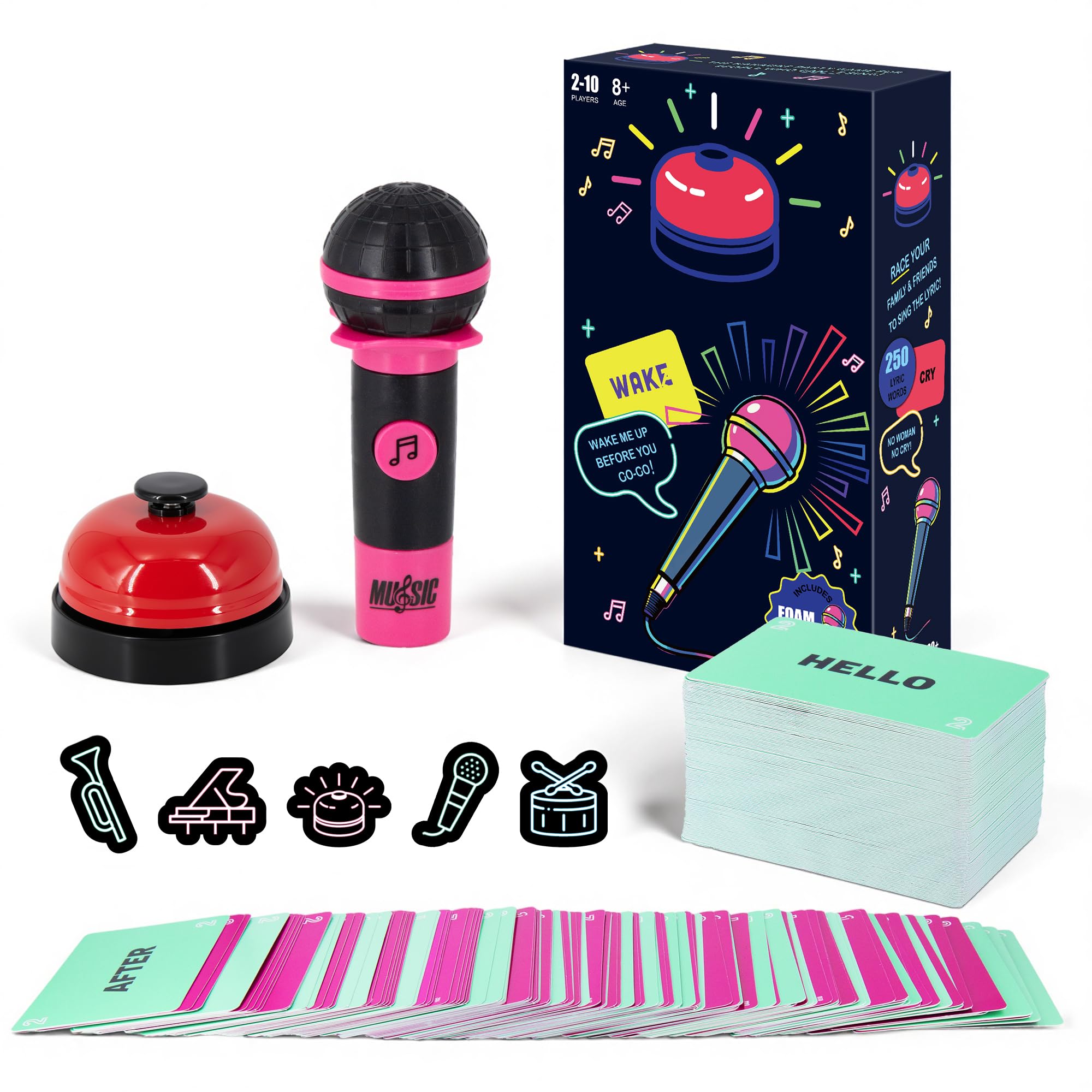DANACNPR party game microphone ready for high energy lyrics battles