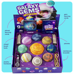 Dan&Darci Galaxy Gem Dig Kit chisel and brush tools for gem discovery