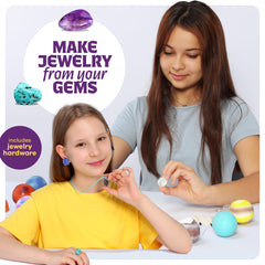 Dan&Darci Galaxy Gem Dig Kit turn gems into bracelets, necklaces, rings