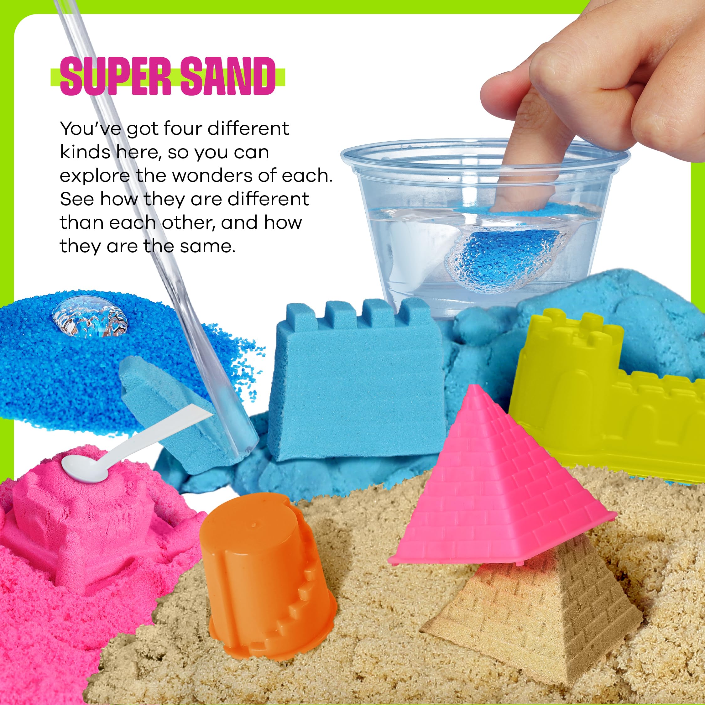 Dan&Darci tools and illustrated guide shown for easy experiments.