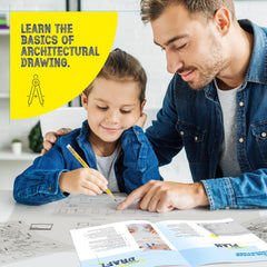 Dan&Darci reusable door and window wall-cling for layout testing