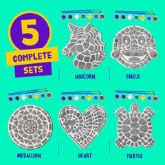 Dan&Darci turtle design stepping stone for playful garden accents.