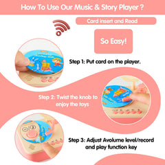 DANGKAEN Dreamy Pink portable playtime for car rides and on the go