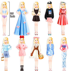 Daniel Axel magnetic doll storage iron box for tidy travel kits