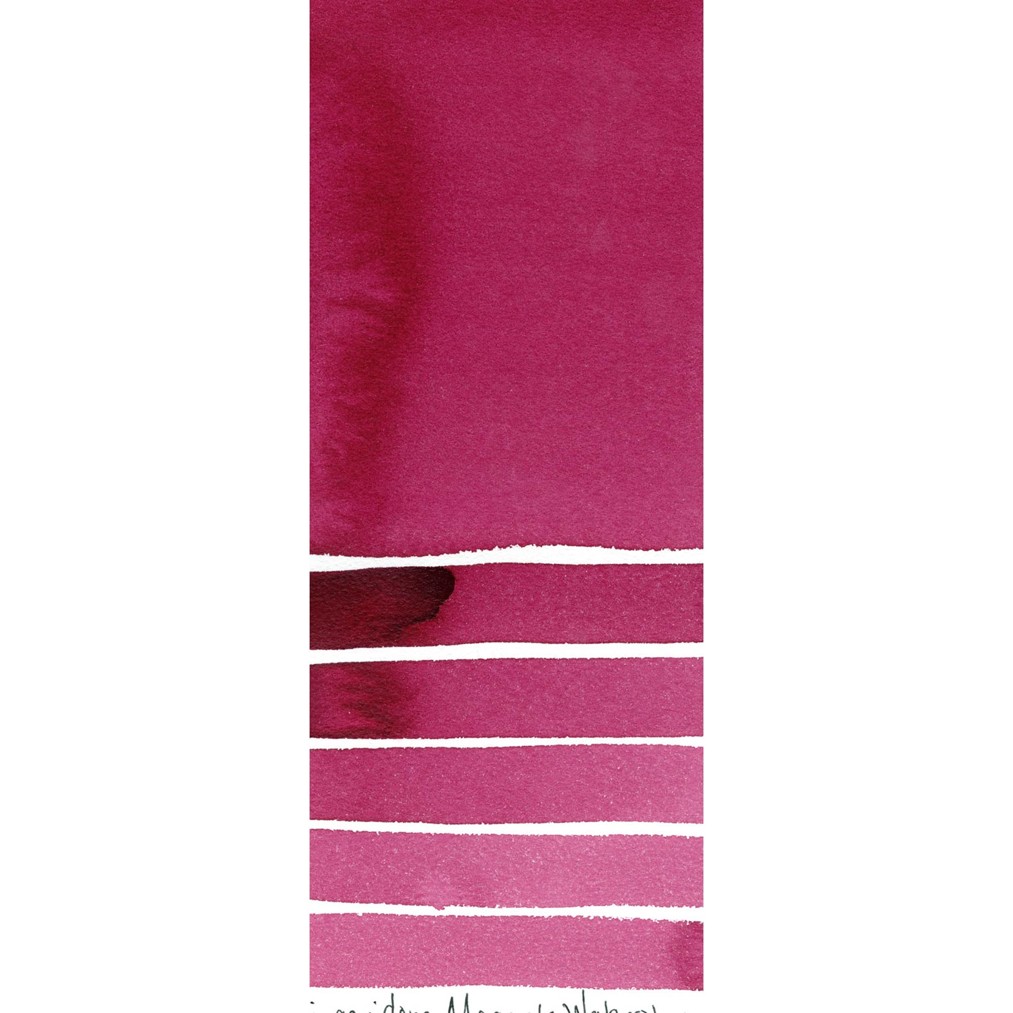 Daniel Smith Quinacridone Magenta gradient wash highlights transparent staining
