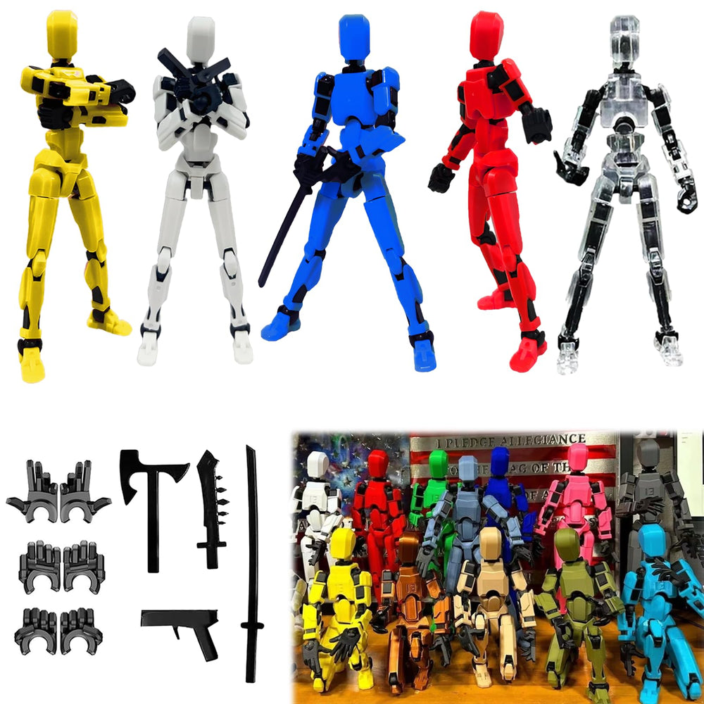 DANONI Titan13 action figure in dynamic pose for desktop display and imaginative play
