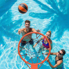 Danrelax pool basketball hoop air pump included for quick inflation