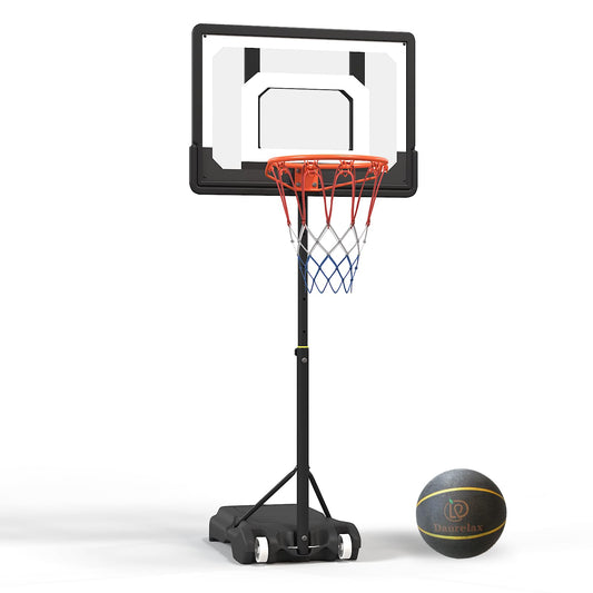 Danrelax pool basketball hoop base provides stability when filled with water or sand