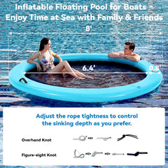 Danrelax Sunchill hammock mesh float for comfortable lounging