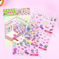 DAPUTOU craft-project station highlights a versatile setup for creative activities.