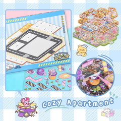 DAPUTOU included tweezer assists precise placement during DIY crafting.