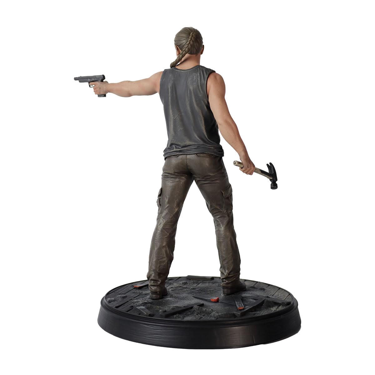 Dark Horse Abby figure pose closeup emphasizes craftsmanship and texture.