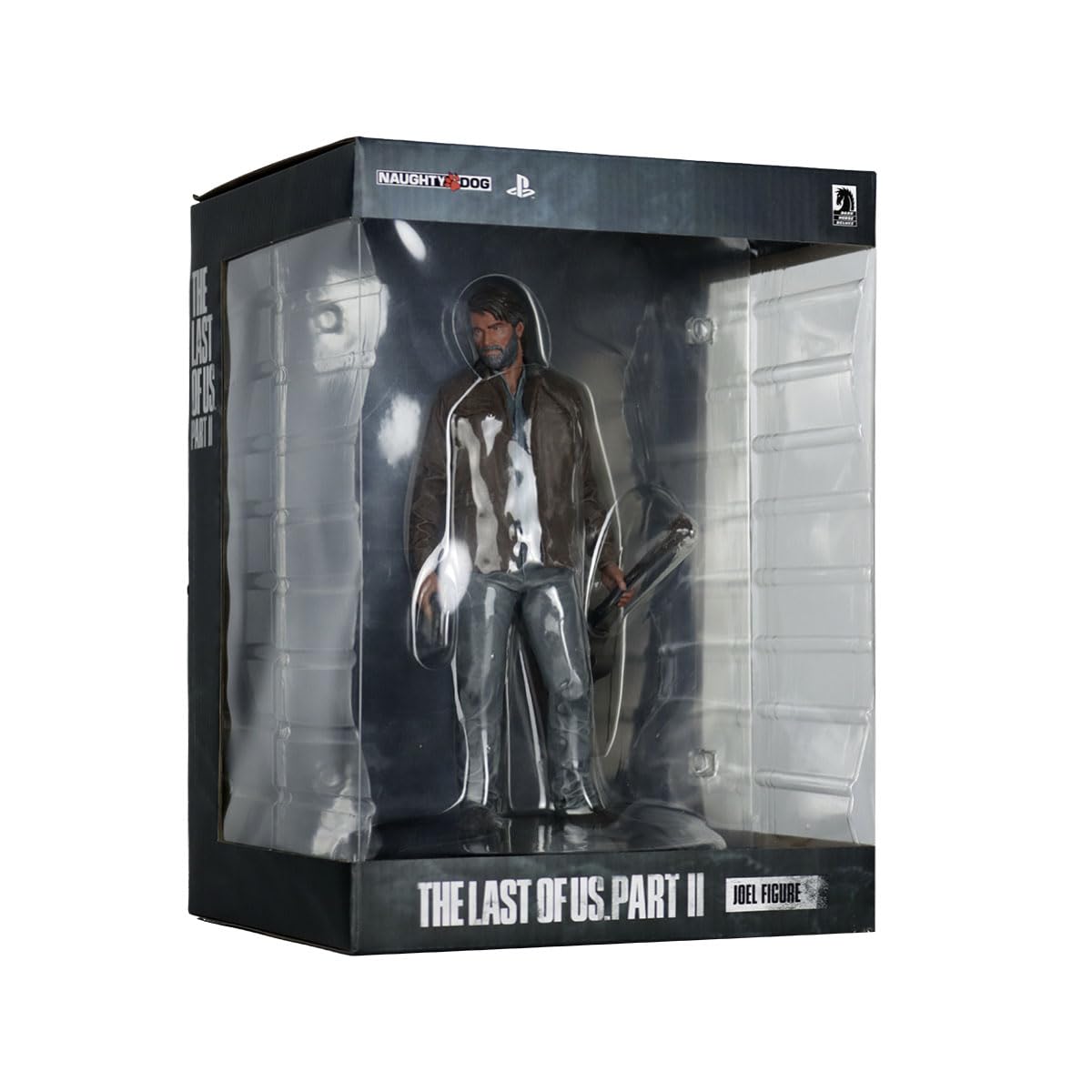 Dark Horse Comics Joel figure premium box protects the collectible during transit