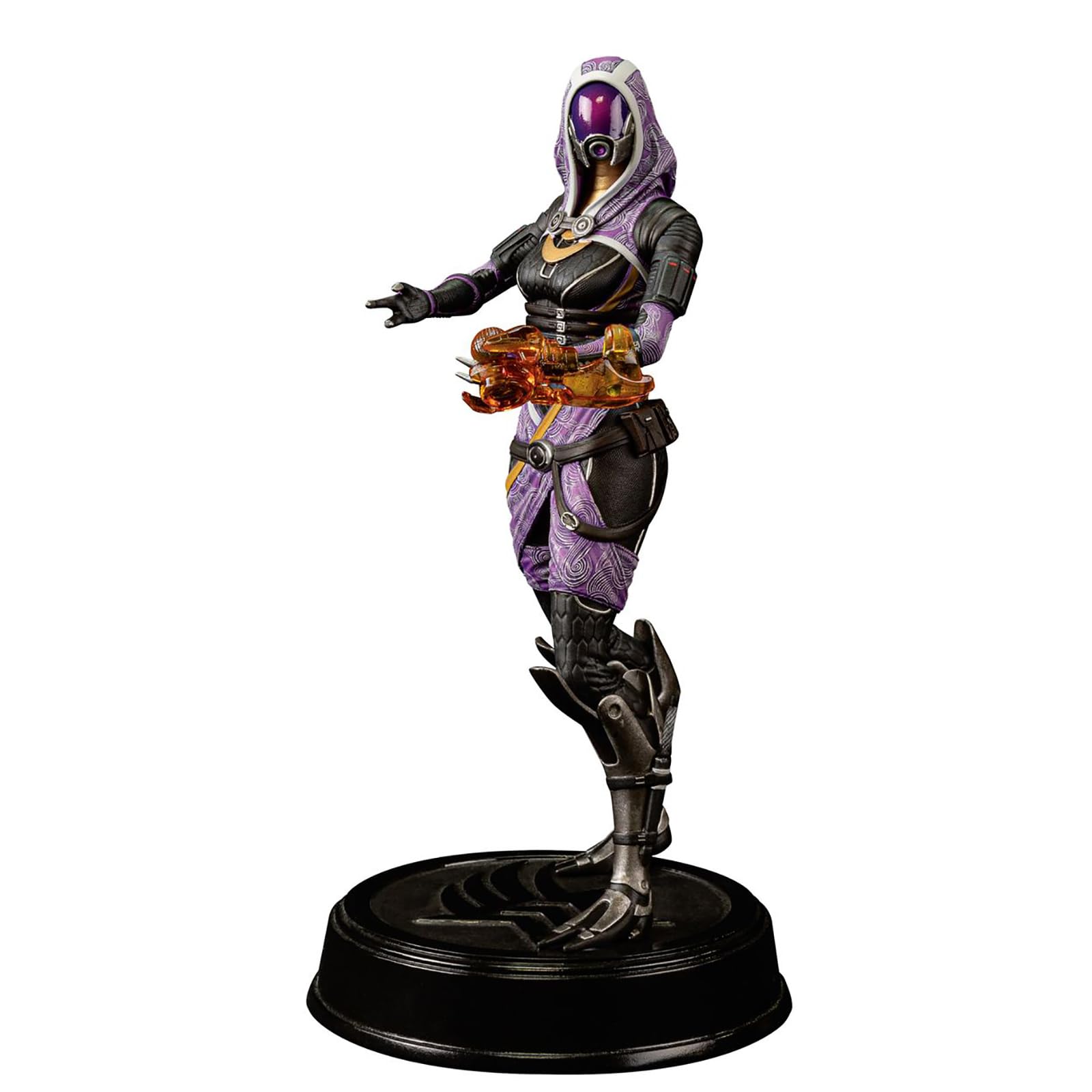 Dark Horse Mass Effect Tali’Zorah figure, 8.5-inch PVC, detailed armor and base included.