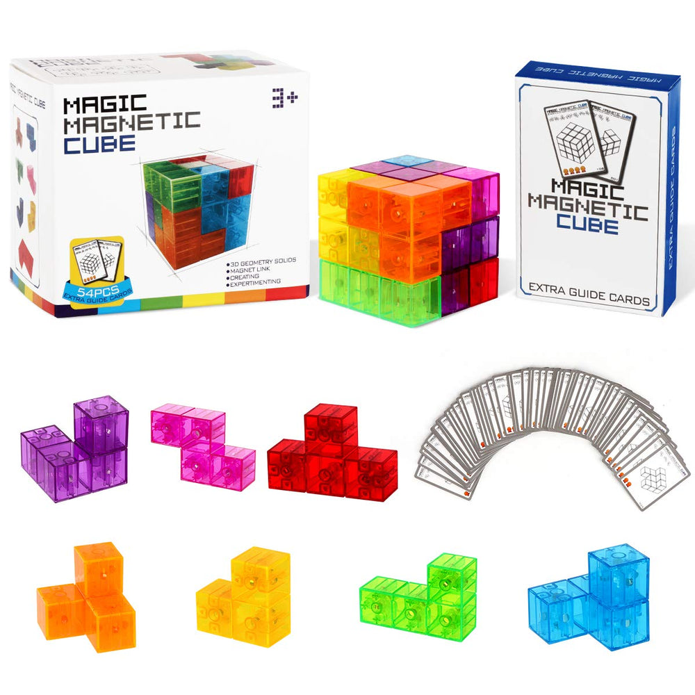 DASDAX Magic 3D Cubes family-play scene promotes bonding and creativity.