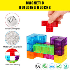 DASDAX Magic 3D Cubes guide cards offer colorful challenges to explore.