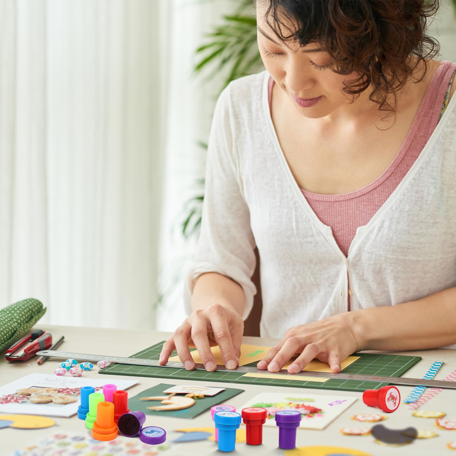 DAVAXI 36-piece set includes 12 designs for versatile ocean-themed projects.