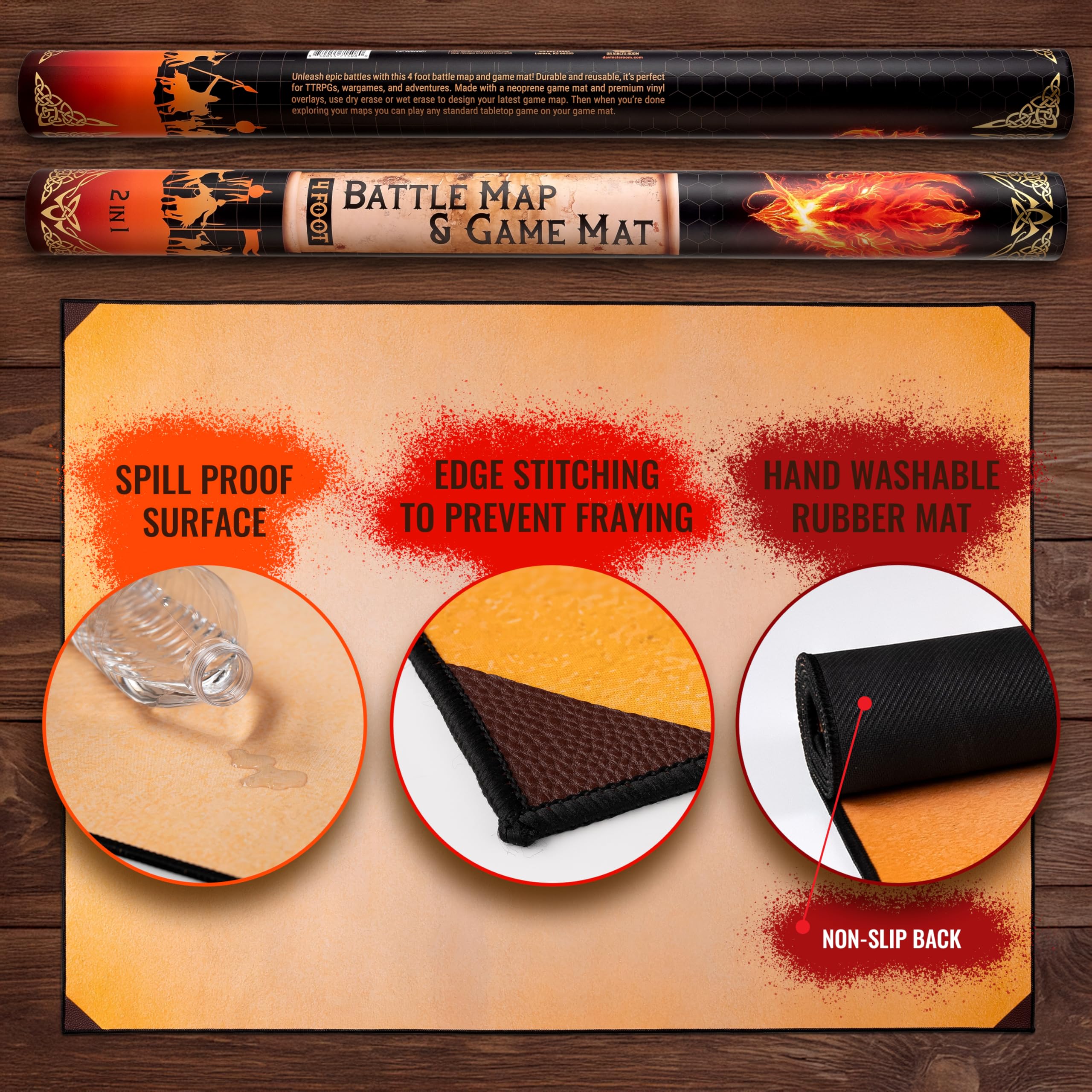 Da Vinci's Room DM supplies essential for tabletop campaigns.