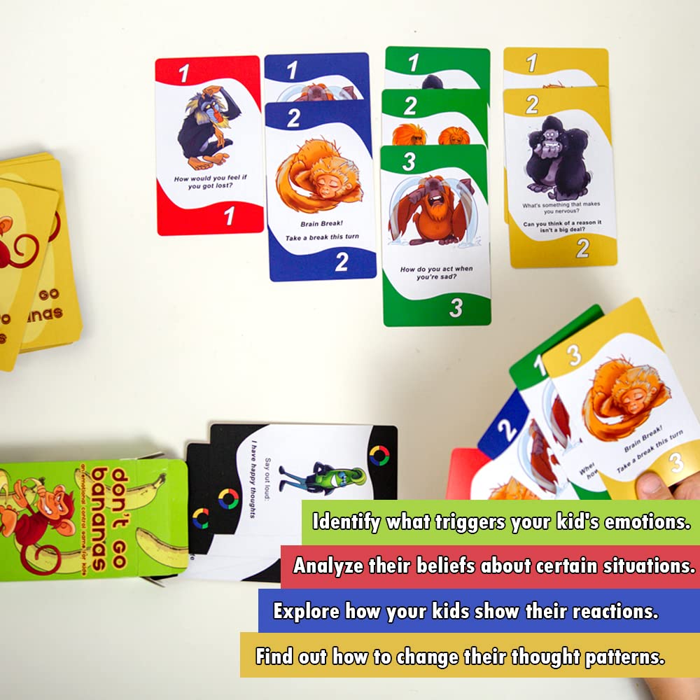 da Vinci's Room Don't Go Bananas color piles support turn-based learning.