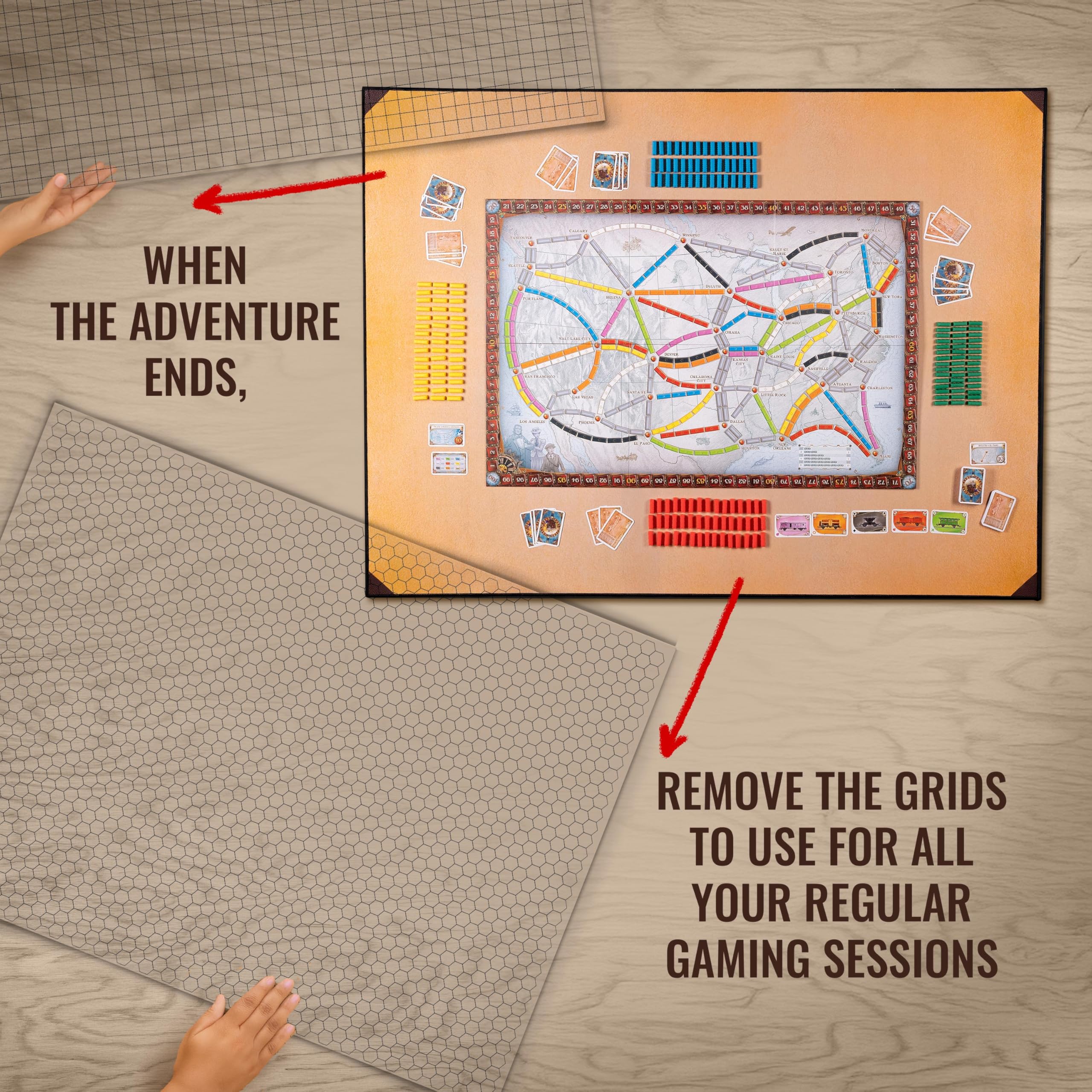 Da Vinci's Room spill-proof, washable neoprene surface for easy cleanup.