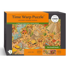 Da Vinci's Room Time Warp Sunrise-to-Sunset box art invites calm weekend puzzling.