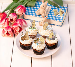 DAYIMG Winnie baby shower decor adds playful charm to desserts