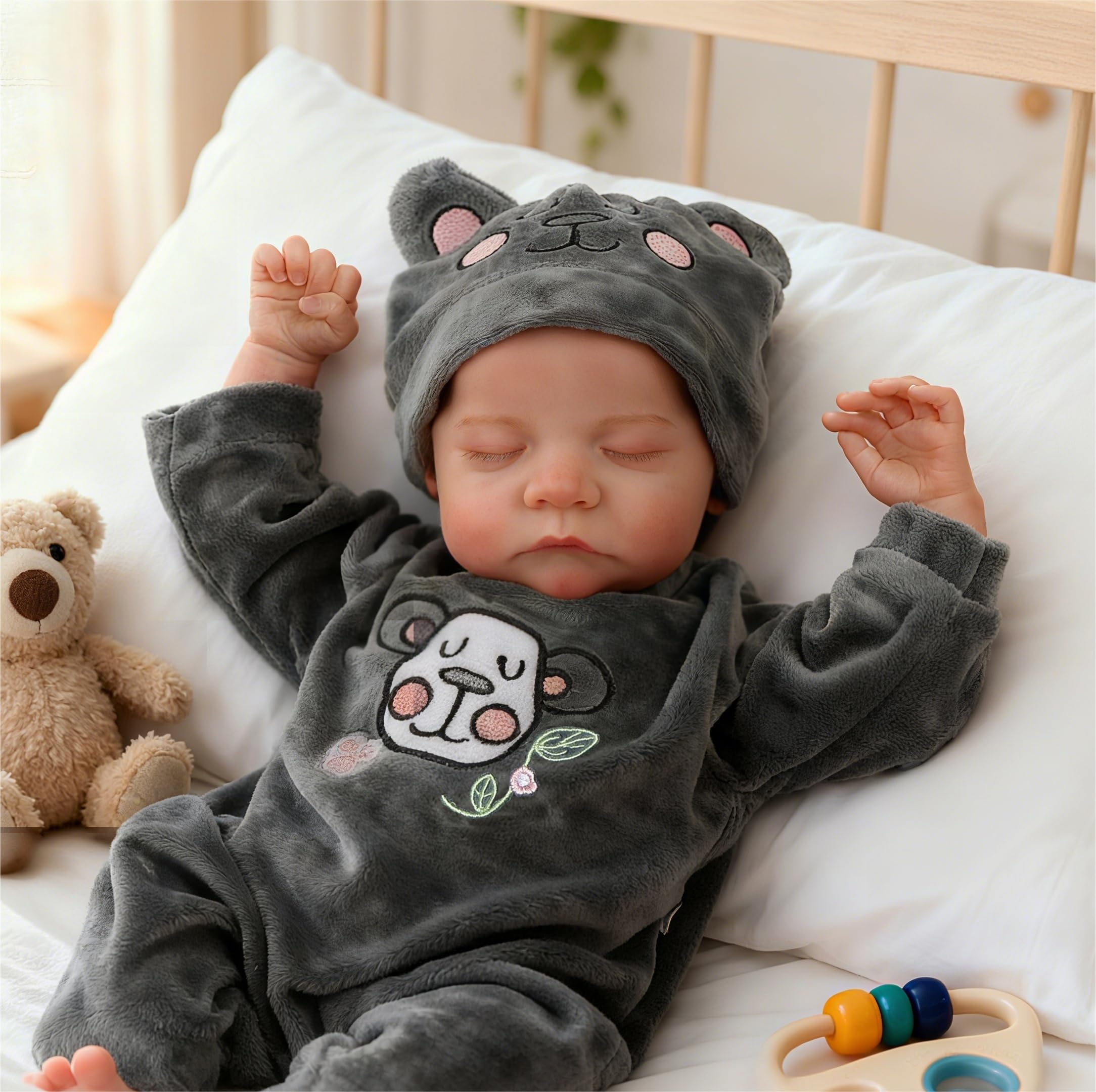 DAYOFF KIDS Reborn doll is safe for ages 3+ with non-toxic materials.