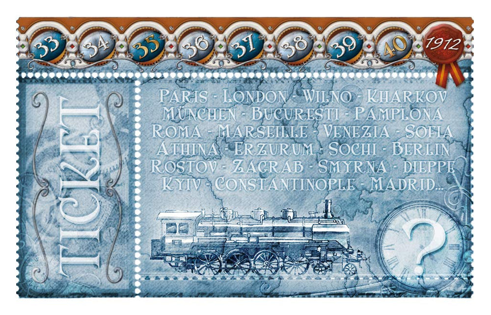 Days of Wonder Europa 1912 expansion rulebook page spread for multilingual guidance