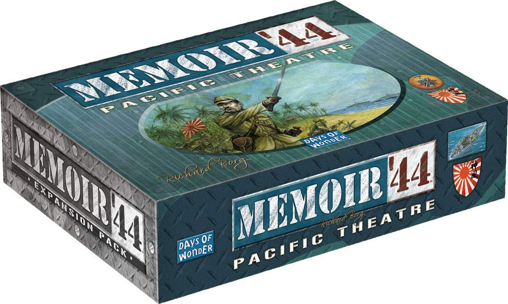 Days of Wonder Memoir '44 Pacific Burma jungle battlefield for immersive play.