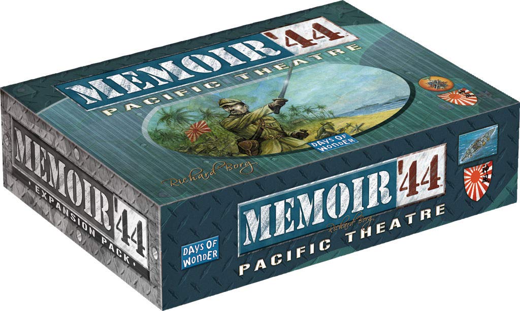 Days of Wonder Memoir '44 Pacific Burma jungle battlefield for immersive play.