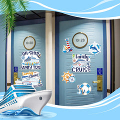 Dazoratix 'Oh Ship' magnet creating fun cabin accents